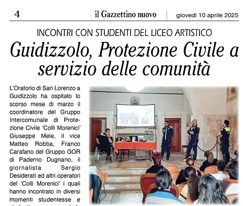 Gazzettino 10 apr 2025 – SCUOLA